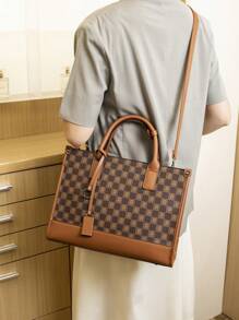 Damen Shopper Tasche mit großer Kapazität, vielseitig einsetzbare Schultertasche, modische Lässig Handtasche, gehobene Marken-Nische, stilvolle Oversize-Tasche, Neuheit 2025, Lässig Handtasche