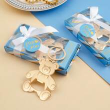 泰迪熊开瓶器，婴儿派对礼品，婚礼礼物，派对用品和装饰品 - 彩色 - 查看 11