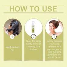 Spray para el cabello de romero Hoegoa, cuidado nutritivo del cabello, suave, fragante, reparación fuerte, cabello brillante - 1 - Ver 7