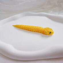 1 pieza Decoración de escritorio realista de serpiente impresa en 3D, figura miniatura hiperrealista, regalo en caja sorpresa