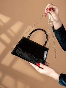 Bolso de mano elegante y brillante con espejo, lleno de Charm, lujo discreto, exquisito bolso de noche para mujer, bolso de cadena de hombro de moda, perfecto para combinar con vestidos, faldas largas, vestidos de fiesta, vestidos de cumpleaños, muy adecuado para cenas, reuniones, ceremonias de graduación, fiestas, bailes.