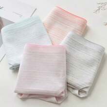 6 piezas pantaletas sin costuras niñas adolescentes calzón juvenil algodón confortable suave y cómodos bonito regalo colores surtidos unitalla 13-16 años transpirables - Multicolor - Ver 2