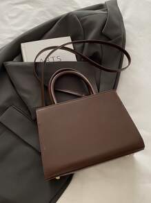 Fashionable Minimalist Elegant Handbag With Clover Lock, Suitable For Office, Parties, Daily Work And Commute, Great Gift