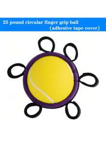 1 Pieza Bola para fortalecer la mano - Herramienta de ejercicio para los dedos, Pelota de apretón para fortalecer la mano y aliviar el estrés, Accesorios de gimnasio, Deporte, Gimnasio, Ejercicio en casa, Agarre de mano