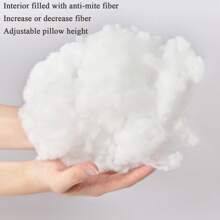 Pregnancy Support Pillow U-Shaped For Full Body & Back Support Small Maternity Pregnancy Pillow For Pregnant Women Body And Back Support Sleep Maternity Pillow Pregnancy Support Pillow Full Body Pillow With Cooling Silky-Soft Bamboo Cover - Mint Green - View 4