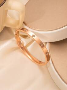 时尚简约女士不锈钢手链，适合日常佩戴、生日聚会、送给朋友的礼物 - 多款 - 查看 14