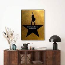 单幅帆布艺术印刷品 - 无框墙面装饰，适用于客厅、卧室、家庭办公室 - 色彩鲜艳的卡通海报，完美礼品之选 - 彩色 - 查看 7