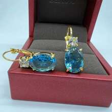 1 Pair Fashionable Creative Unique Design Bohemian Style Earrings, Suitable For Women's Daily Wear