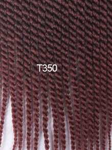 1 Piece Synthetic Crochet Braids Senegalese Twist Ombre Brown Grey Handmade Braiding Hair Extensions For Girls 22roots