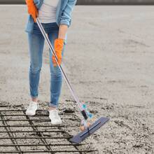 kangten Long Handle Concrete Trowel Cement Surface Smoothing Tool With Finishing Shoes - 均碼 - 查看 10