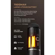 Black /Green Portable Heating Coffee Machine Wireless Electric Coffee Maker Fit Capsule Powder & French Press Pot For Car - Black - View 7