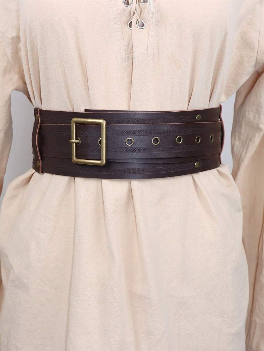 中世纪文艺复兴时期条纹宽腰带腰封古希腊紧身腰带万圣节角色扮演服装配饰