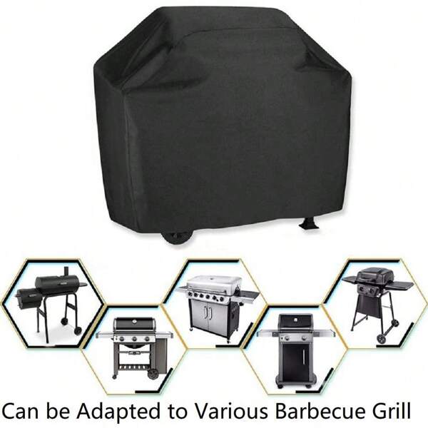 Grill Cover For Outdoor Grill,210D Oxford Waterproof BBQ Grill Cover For Outside Anti-UV Barbecue Gas Grill Cover With Adjustable Drawstring For Nexgrill Expert Grill And More (45"- 75")