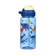 Kids Straw Cup With Big Capacity, Cute Design, Heatproof Plastic Sports Water Bottle For Summer