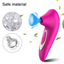 Rose Sex Toys For Women Masturbation 10 Modes Sucking Sucker Vibrator Silicone G-Spot Massager Rechargeable Clitoral Stimulator Vibrating Clitoris Stimulations