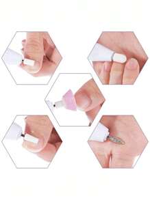 Juego de 11 piezas de brocas de taladro para uñas profesionales con caja - 6 correas de lijado para taladrar uñas - broca eléctrica para limar uñas de manicura para acrílico, gel, uñas y cutículas - herramienta esencial para el cuidado de uñas