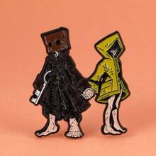 1pc Unique Zinc Alloy Creative Enamel Badge Brooch For Men And Women - Fashion Accessory Pin For Backpacks, Hats And Jackets - Perfect Birthday Gift For Friends And Family - 1pc - View 6