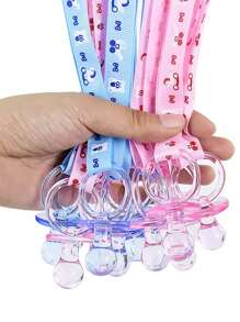 Acrylic Transparent Nipple Mini Nipple Pendant BABY Baptism Baby One-Month Gift