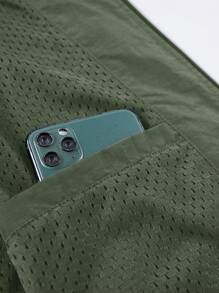 2025 Summer New Casual Men's Vest, Multiple Pockets Solid Color Fashion Vest, Outdoor Hiking Fishing Multi-Function Men Vest