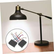 UKCOCO Interruptor Táctil Regulable Para ámpara De Mesa ódulo De Control Sensor De Luz Con 4 Niveles De Atenuación Color Aleatorio - 1 - Ver 5