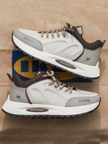 Large Size Four Season Spring And Summer Men's Low Top Thick Sole Air Cushion Decoration Comfortable Outdoor Casual Sports Men's Shoes