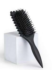Cepillo definidor de rizo 2025 - Cepillo sin tirones para estilizar y desenredar los rizos de hombres y mujeres - Antiencrespamiento, uso en seco y húmedo, cepillo de pelo, peine, herramientas para el cabello, productos y accesorios para la peluquería, salón de belleza, artículos de viaje esenciales