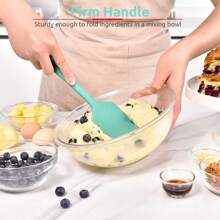 Small Mini Silicone Spatula, Seamless One-Piece Design, For Baking, Cooking, Baking Silicone Spatula, Butter Knife, Heat-Resistant, Easy To Clean, Silicone Spatula, Suitable For Non-Stick Cookware - Dishwasher Safe(This Product Is Not A Universal Model. Please Confirm Whether The Product Size Is Suitable Before Purchasing)