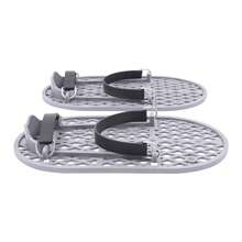 kangten Long Handle Concrete Trowel Cement Surface Smoothing Tool With Finishing Shoes - 均碼 - 查看 4