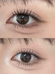 60pcs/Set Glue-Free Korean Style Idol Series False Eyelashes, Natural Cluster Look, Beginners & Slouchy Friendly - C - View 3