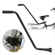 Bike Parent Handle Grab Pole Bicycle Steerer Control Learn Auxiliary Tools