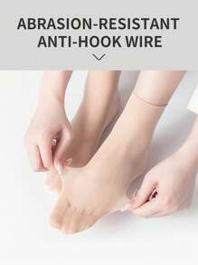 1/5/10/30/50/100 perechi de ciorapi transparenti ciorapi de barca Ciorapi de dama Ciorapi scurti de primavara si vara Perechi multiple Specificații Ciorapi transparenti pentru fete Design simplu Culoare uni Transparent - clar - Vizualizare 7