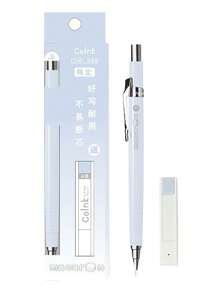 colnk Retro Style Macaron Automatic Pencil Set, Single Set Or Multi-Set Back To School - Blue - View 15