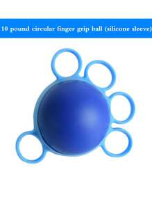 1 Pieza Bola para fortalecer la mano - Herramienta de ejercicio para los dedos, Pelota de apretón para fortalecer la mano y aliviar el estrés, Accesorios de gimnasio, Deporte, Gimnasio, Ejercicio en casa, Agarre de mano