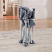 Summer Infant Pop 'N Sit - Silla elevador portátil - Asiento elevador para uso interior y exterior - Plegado rápido fácil y compacto, color gris - 1 - Ver 2