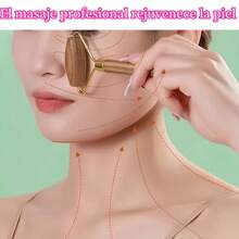 10 Pieces Wood Massage Tools Wooden Kit Therapy Tools Massage Roller Lymphatic Drainage Health Care For Neck Leg Back Arm Body Muscle Pain Relief - Màu vàng - Xem 6