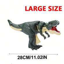 Decompression Simulated Dinosaur Model Teenagers's Toys Dynamic Pressing Tyrannosaurus Rex Gift Decoration Toys,Creative Prank Gifts, Halloween And Christmas Gifts