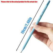 10 paquetes/30 paquetes/50 paquetes/100 paquetes Lápices amarillos sin afilar de madera a granel con gomas de borrar, lápices de madera 2 HB para niños, maestros, estudiantes, oficina, escuela, material escolar, de vuelta a la escuela