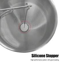 1pc Multi-Caliber Stainless Steel Batter Funnel With Stand - Perfect For Pancake, Cupcakes, And Baking - Kitchen Gadgets - Silver - View 9