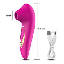 Rose Sex Toys For Women Masturbation 10 Modes Sucking Sucker Vibrator Silicone G-Spot Massager Rechargeable Clitoral Stimulator Vibrating Clitoris Stimulations