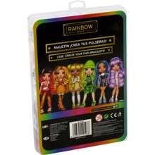 Rainbow High Coffret de fabrication de bracelets Rainbow High comprenant 600 pièces assorties dans différents compartiments - Coffret facile à utiliser qui développe la créativité et la coordination ⚫ Livraison GRATUITE ✅ Livraison 24/48h en Espagne (péninsule)