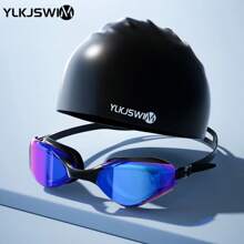 YLKJSWIM Unisex Swimming Goggles, Anti-Fog & Leak-Proof, Maximum Comfort Adjustable Dual Strap, Mirrored/Non-Mirrored Lens Swimming Goggles Pool Accessories, Beach Essentials, Beach Accessories, Pool Float