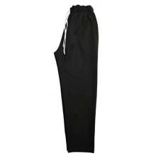 Pants Talla 38 Para Caballero Pantalones Deportivos De Felpa - Negro - Ver 4