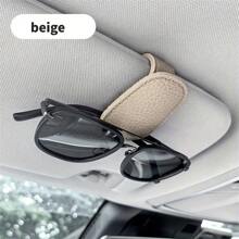 Pinza para sujetar gafas de sol en el coche, organizador magnético multifunción para gafas de sol para parasol de vehículo