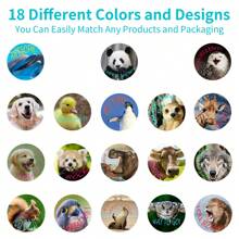 1500 Pcs Animal Reward Stickers For Kids, 1.8"X1.8" Large Motivational Incentive Reading Stickers, 18 Type Enjoyable Animal Designs With Penguin , Funny School Stickers For Students Mothers Teachers