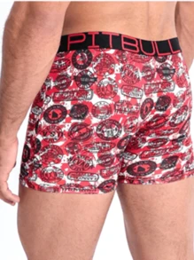 Pitbull American Kit With 10 Microfiber Men's Boxer Briefs Adult Men's Boxer Briefs Underwear PITBULL - 黑色 - 查看 8