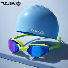 YLKJSWIM Unisex Swimming Goggles, Anti-Fog & Leak-Proof, Maximum Comfort Adjustable Dual Strap, Mirrored/Non-Mirrored Lens Swimming Goggles Pool Accessories, Beach Essentials, Beach Accessories, Pool Float