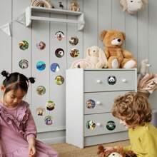 1500 Pcs Animal Reward Stickers For Kids, 1.8"X1.8" Large Motivational Incentive Reading Stickers, 18 Type Enjoyable Animal Designs With Penguin , Funny School Stickers For Students Mothers Teachers