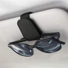 Pinza para sujetar gafas de sol en el coche, organizador magnético multifunción para gafas de sol para parasol de vehículo
