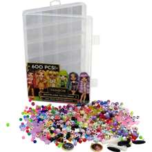 Rainbow High Coffret de fabrication de bracelets Rainbow High comprenant 600 pièces assorties dans différents compartiments - Coffret facile à utiliser qui développe la créativité et la coordination ⚫ Livraison GRATUITE ✅ Livraison 24/48h en Espagne (péninsule)