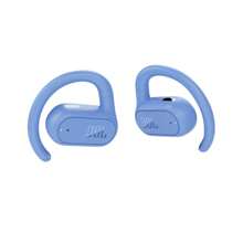JBL Bluetooth Headset Soundgear Sense Open Wireless Bluetooth HD Call 24 Hours Hybrid Battery Life Bone Conduction Upgrade Air Conduction Sports Running Ear-Hook Blue